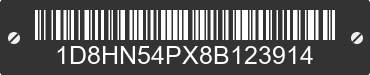 2008 DODGE Caravan/Grand Caravan 1D8HN54PX8B123914 VIN decoded