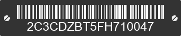 2015 DODGE Challenger 2C3CDZBT5FH710047 VIN decoded