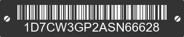 2010 DODGE Dakota 1D7CW3GP2ASN66628 VIN decoded