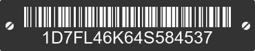 2004 DODGE Dakota 1D7FL46K64S584537 VIN decoded