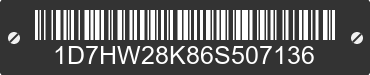 2006 DODGE Dakota 1D7HW28K86S507136 VIN decoded