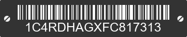 2015 DODGE Durango 1C4RDHAGXFC817313 VIN decoded