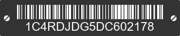 2013 DODGE Durango 1C4RDJDG5DC602178 VIN decoded