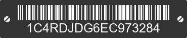 2014 DODGE Durango 1C4RDJDG6EC973284 VIN decoded