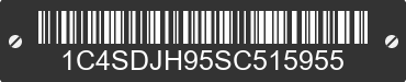 2025 DODGE Durango 1C4SDJH95SC515955 VIN decoded