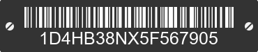 2005 DODGE Durango 1D4HB38NX5F567905 VIN decoded