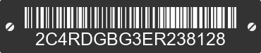 2014 DODGE Grand Caravan 2C4RDGBG3ER238128 VIN decoded