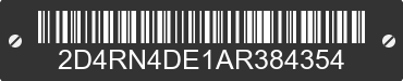 2010 DODGE Grand Caravan 2D4RN4DE1AR384354 VIN decoded