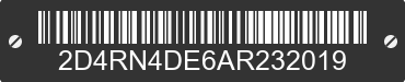 2010 DODGE Grand Caravan 2D4RN4DE6AR232019 VIN decoded