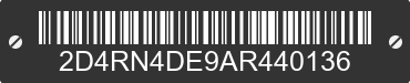 2010 DODGE Grand Caravan 2D4RN4DE9AR440136 VIN decoded