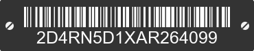 2010 DODGE Grand Caravan 2D4RN5D1XAR264099 VIN decoded