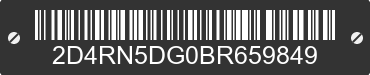 2011 DODGE Grand Caravan 2D4RN5DG0BR659849 VIN decoded