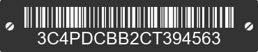 2012 DODGE Journey 3C4PDCBB2CT394563 VIN decoded