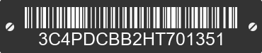 2017 DODGE Journey 3C4PDCBB2HT701351 VIN decoded