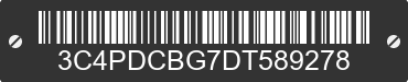 2013 DODGE Journey 3C4PDCBG7DT589278 VIN decoded