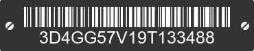 2009 DODGE Journey 3D4GG57V19T133488 VIN decoded