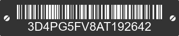 2010 DODGE Journey 3D4PG5FV8AT192642 VIN decoded