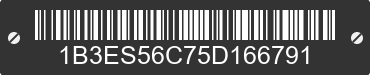 2005 DODGE Neon 1B3ES56C75D166791 VIN decoded