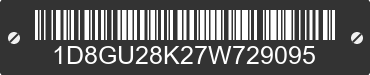 2007 DODGE Nitro 1D8GU28K27W729095 VIN decoded