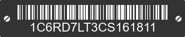 2012 DODGE Ram 1C6RD7LT3CS161811 VIN decoded