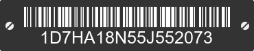 2005 DODGE Ram 1D7HA18N55J552073 VIN decoded