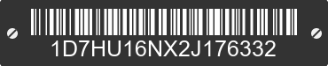 2002 DODGE Ram 1D7HU16NX2J176332 VIN decoded