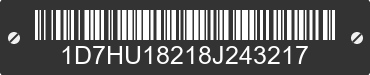 2008 DODGE Ram 1D7HU18218J243217 VIN decoded