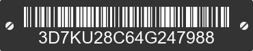 2004 DODGE Ram 3D7KU28C64G247988 VIN decoded