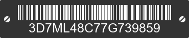 2007 DODGE Ram 3D7ML48C77G739859 VIN decoded