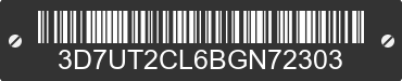 2011 DODGE Ram 3D7UT2CL6BGN72303 VIN decoded
