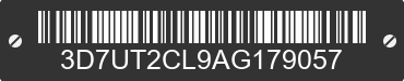 2010 DODGE Ram 3D7UT2CL9AG179057 VIN decoded