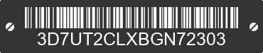 2011 DODGE Ram 3D7UT2CLXBGN72303 VIN decoded
