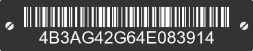 2004 DODGE Stratus 4B3AG42G64E083914 VIN decoded