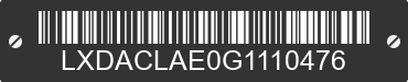 2016 DONGFANG DF200GKF LXDACLAE0G1110476 VIN decoded