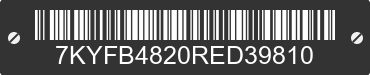 2024 DORSEY Dorsey 7KYFB4820RED39810 VIN decoded