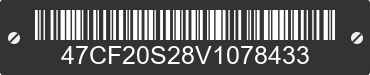 2027 DUTCHMEN MANUFACTURING Dutchmen Manufacturing 47CF20S28V1078433 VIN decoded