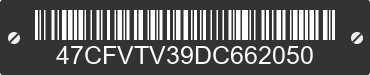 2013 DUTCHMEN MANUFACTURING Dutchmen Manufacturing 47CFVTV39DC662050 VIN decoded