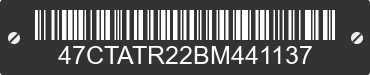 2011 DUTCHMEN MANUFACTURING Dutchmen Manufacturing 47CTATR22BM441137 VIN decoded