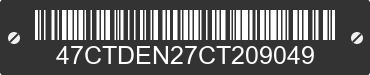 2012 DUTCHMEN MANUFACTURING Dutchmen Manufacturing 47CTDEN27CT209049 VIN decoded