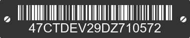 2013 DUTCHMEN MANUFACTURING Dutchmen Manufacturing 47CTDEV29DZ710572 VIN decoded