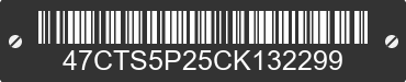 2012 DUTCHMEN MANUFACTURING Dutchmen Manufacturing 47CTS5P25CK132299 VIN decoded
