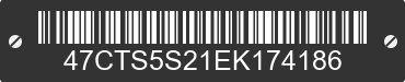 2014 DUTCHMEN MANUFACTURING Dutchmen Manufacturing 47CTS5S21EK174186 VIN decoded