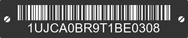 2026 EAGLE RV 29 RLC 1UJCA0BR9T1BE0308 VIN decoded