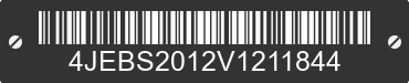 2027 EAGLE TRAILER Special Edition 4JEBS2012V1211844 VIN decoded