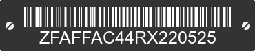 2024 FIAT 500e ZFAFFAC44RX220525 VIN decoded
