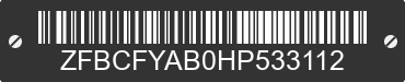 2017 FIAT 500X ZFBCFYAB0HP533112 VIN decoded