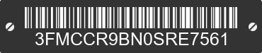 0 FORD Bronco Sport 3FMCCR9BN0SRE7561 VIN decoded