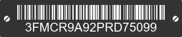 2023 FORD Bronco Sport 3FMCR9A92PRD75099 VIN decoded