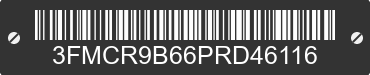 2023 FORD Bronco Sport 3FMCR9B66PRD46116 VIN decoded