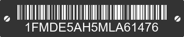 2021 FORD Bronco 1FMDE5AH5MLA61476 VIN decoded